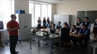 В рамках профориентационной работы техникум посетили учащиеся Болоховской школы №2