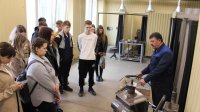 В рамках профориентации техникум посетили учащиеся Болоховского центра образования №1